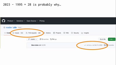 Surely FOSS has no technical debt, Right ? Right ?!