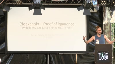 Blockchain: Proof of ignorance