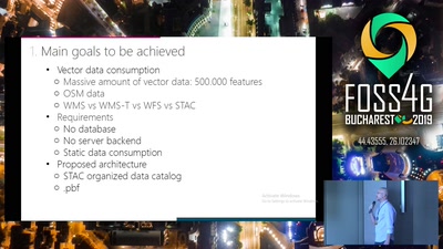 Serverless infrastructure to manage vector and tiff data: pbf and COGs