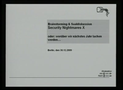 Security Nightmares
