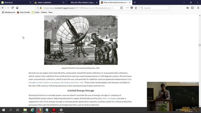 How to build a solar powered website?