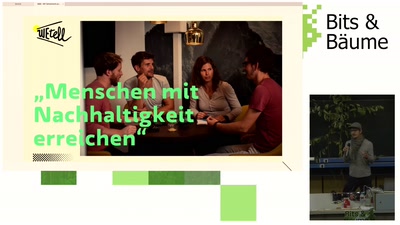 Mit Gemeinwohl punkten - WECHANGE &amp; WEtell beleuchten ihre Ecogood Business Cases