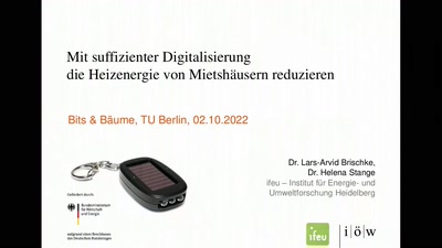 Mit suffizienter Digitalisierung die Heizenergie von Mietshäusern reduzieren
