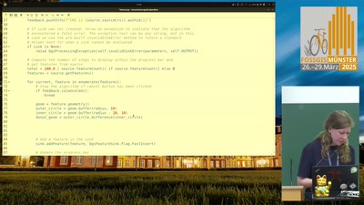 QGIS-Werkzeuge und Python