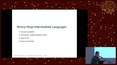 Binary Ninja plugin development