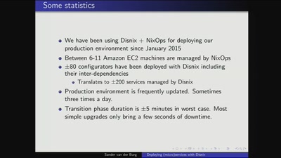 Deploying (micro)services with Disnix