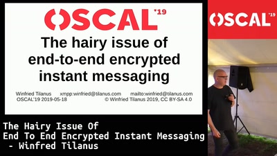 The hairy issue of end to end encrypted instant messaging